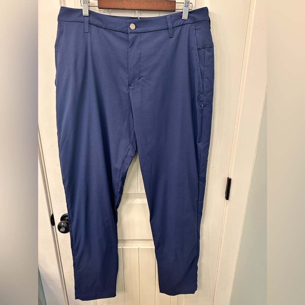 Lululemon Commission Classic-Tapered Golf Pant 36 x 32" - Blue